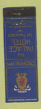 Matchbook Cover - Palace Hotel San Francisco CA WEAR
