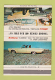 Matchbook Cover - 1965 Dodge Polara East Cleveland OH 40 Strike