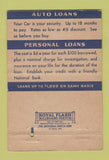 Matchbook Cover - Northwestern National Bank Philadelphia PA  40 Strike