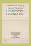 Matchbook Cover - LaRowe Insurance Agency Morenci MI 40 Strike