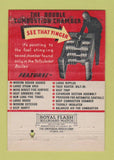 Matchbook Cover - Burnham Broiler Corp Irvington NY Zanesville OH 40 Strike