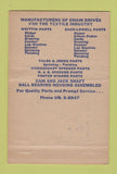 Matchbook Cover - Harley Mitcham Textile Machine Parts Gastonia NC 40 Strike