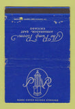 Matchbook Cover - Ambassador East Chicago IL Pump Room WEAR 40 Strike