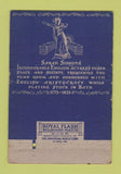 Matchbook Cover - Ambassador East Chicago IL Pump Room WEAR 40 Strike