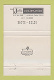Matchbook Cover - Justin Cowboy Boots Purgasons Summerfield NC 40 Strike