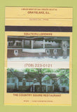 Matchbook Cover - Country Squire Restaurant Grayslake IL 40 Strike