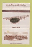 Matchbook Cover - East Brunswick Chateau NJ WORN 40 Strike