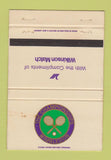 Matchbook Cover - Wimbledon Tennis Wilkinson Match Bryant May WEAR 40 Strike