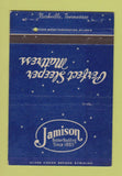 Matchbook Cover - Jamison Mattress Nashville TN 40 Strike