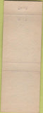 Matchbook Cover - Matchbook Cover Moose Lodge Richmond IN black