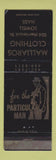 Matchbook Cover - Malliaros Clothing Lowell MA WEAR