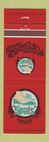 Matchbook Cover - Spats Restaurant