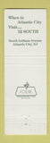 Matchbook Cover - 12 South Restaurant Blackwood NJ girlie