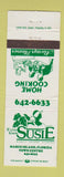 Matchbook Cover - Susie Restaurant Marco Island FL