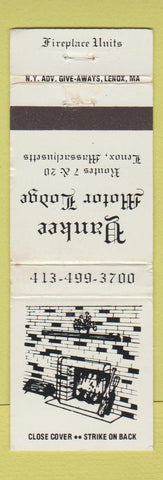 Matchbook Cover - Yankee Motor Lodge Lenox MA WORN