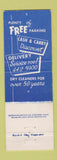 Matchbook Cover - Millikin Dry Cleaners Danville IL