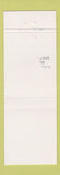 Matchbook Cover - Cafe Elegante Piano Bar Houston TX