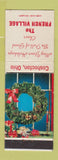 Matchbook Cover - The French Village Cochocton OH Christmas WEAR