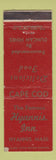 Matchbook Cover - Hyannis Inn MA WEAR