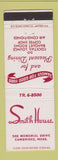 Matchbook Cover - Smith House Cambridge MA DD Bean