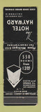 Matchbook Cover - Hotel Hayward Los Angles CA