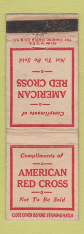 Matchbook Cover - American Red Cross WORN
