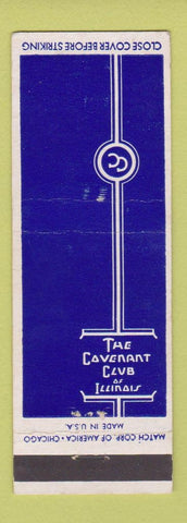 Matchbook Cover - The Covenant Club of Illinois Chicago? IL