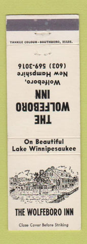 Matchbook Cover - Wolfeboro Inn NH