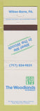 Matchbook Cover - Woodlands Inn Resort Wilkes Barre PA