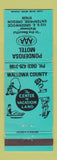 Matchbook Cover - Ponderosa Motel Enterprise OR WEAR