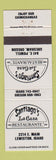 Matchbook Cover - Santiago's La Casa Restaurante Lewiston ID Mexican