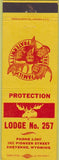Matchbook Cover - Matchbook Cover Moose Lodge Cheyenne WY