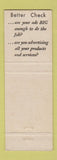 Matchbook Cover - Yellow Pages Phone Book