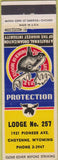 Matchbook Cover - Matchbook Cover Moose Lodge Cheyenne WY