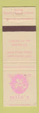 Matchbook Cover - Milo's Restaurant Urbana IL