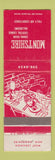 Matchbook Cover - Montshire Restaurant West Lebanon NH