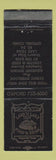 Matchbook Cover - Land n Lake Restaurant Oxford CT WEAR