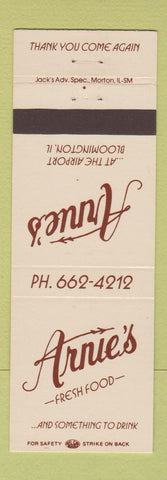 Matchbook Cover - Arnie's Restaurant Bloomington IL