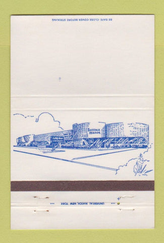 Matchbook Cover - Suffolk Manor Caterers North Lindenhurst NY 40 Strike