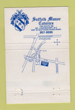 Matchbook Cover - Suffolk Manor Caterers North Lindenhurst NY 40 Strike