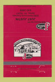 Matchbook Cover - Justin Cowboy Boots Dallas TX 40 Strike