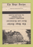 Matchbook Cover - Hope Anchor Hotel Restaurant Rye Sussex UK England 40 Strike