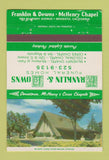 Matchbook Cover - Franklin and Downs Funeral Homes Modesto CA 40 Strike