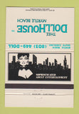 Matchbook Cover - Doll House Strip Club girlie CHAIN 40 Strike