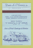 Matchbook Cover - Denis O'Connor Funeral Home Rockaway Beach NY 40 Strike