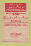 Matchbook Cover - North Memphis Lumber TN Alenco Windows 40 Strike