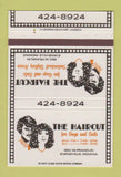 Matchbook Cover - The Haircut Salon Evansville IN 40 Strike