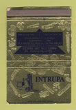 Matchbook Cover - Intrupa Fork Lift Parts Chicago IL WORN 40 Strike