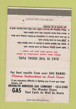 Matchbook Cover - Brooklyn Borough Gas Company NY 40 Strike