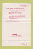 Matchbook Cover - Stran Steel Frederic Hensey St Louis MO 40 Strike